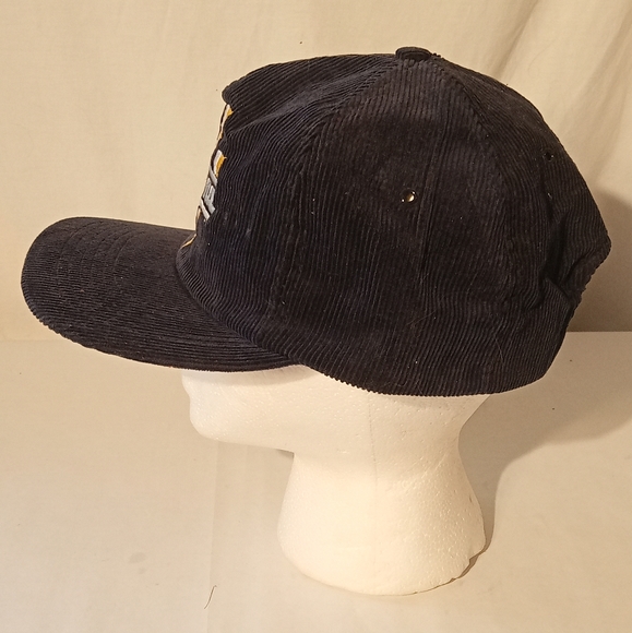 Vintage Magna Corduroy Snapback Hat Cap - Picture 3 of 5